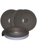 4 Rolls of 1" thick x 1 1/2" wide x 40 feet open cell polyurethane ether foam tape.