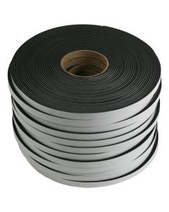 12 Rolls of Neoprene Sponge Tape: 0.125 inches thick x 0.5 inch wide x 50 foot each