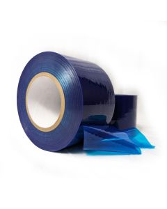 3mil x 3.37" x 600' Blue Film - 1 Roll