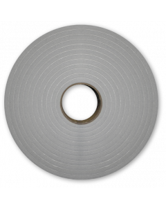 1/4&quot; x 1.5&quot; x 35&#039; PVC Foam Tape - Gray - 4 Rolls