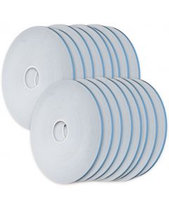 1/32&quot; x 3/8&quot; x 216&#039; Double Sided Glazing Tape - White - 16 Rolls