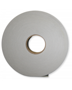 0.18&quot; x 1&quot; x 50&#039; PVC Foam Tape - Gray - 6 Rolls