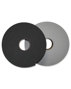 1/16 in thickness x 3/16 in JVCC SF-VFMD Single-Sided PVC Foam Tape x 50 yds. 