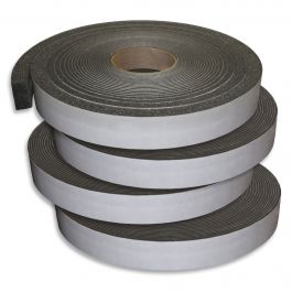 1/4 thick x 1.5 wide x 100 ft. Rolls Polyether Urethane Foam Tape - Box  of 4