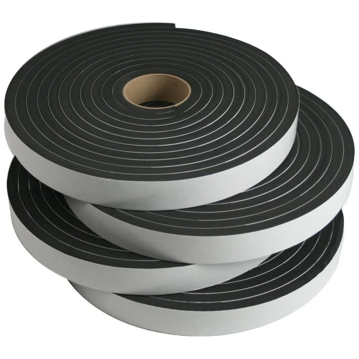 Felt Tape, Adhesive felt tape for weatherstripping, sound absorption and  surface protection.
