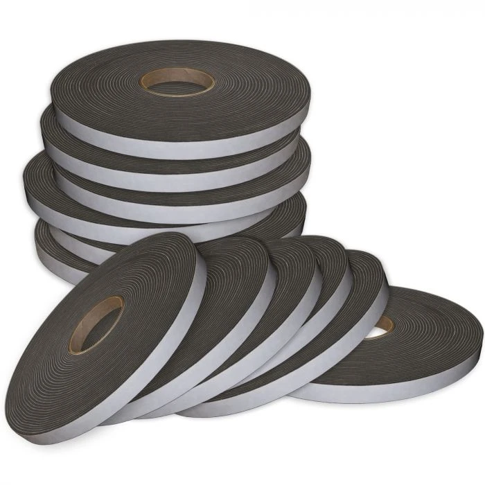 1/4 thick x 1.5 wide x 100 ft. Rolls Polyether Urethane Foam Tape - Box  of 4