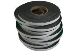 12 Rolls of Neoprene Sponge Tape: 0.06 inches thick x 0.5 inch wide x 50 feet each