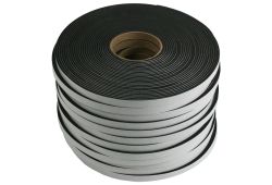 12 Rolls of Neoprene Sponge Tape: 0.125 inches thick x 0.5 inch wide x 50 foot each