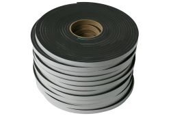 12 Rolls of Neoprene Sponge Tape: 0.25 inches thick x 0.5 inch wide x 25 foot each