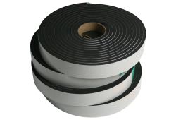 4 Rolls of Neoprene Sponge Tape: 0.375 inches thick x 1.5 inches wide x 25 feet each