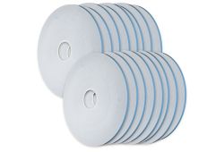 1/32&quot; x 3/8&quot; x 216&#039; Double Sided Glazing Tape - White - 16 Rolls