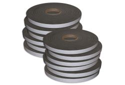 1/2&quot; x 1/2&quot; x 70&#039; Polyether Urethane Foam Tape - Box of 12