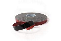 0.045&quot; x 0.86&quot; wide x 108&#039; Black High Bond Tape