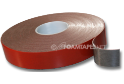 0.025&quot; x 3/4&quot; x 108&#039; Gray High Bond Tape - Box of 4