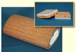 1/4&quot; x 1&quot; x 1&quot; Cork Shipping Pads