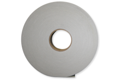 1/16&quot; x 1&quot; x 150&#039; PVC Foam Tape - Gray - 6 Rolls