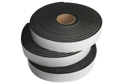 3 Rolls of Neoprene Sponge Tape: 0.375 inches thick x 2 inches wide x 25 feet each
