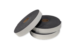 3/8&quot; x 2&quot; x 30&#039; PVC Foam Tape - Black - 3 Rolls