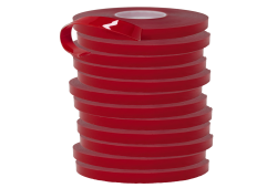 40mil x 1/4&quot; x 108&#039; High Bond Tape - Clear - Box of 12