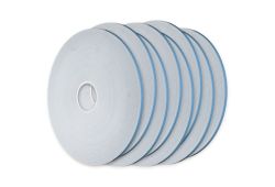 1/32&quot; x 3/4&quot; x 216&#039; Double Sided Glazing Tape - White - 8 Rolls