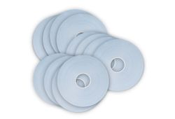 1/8&quot; x 1/2&quot; x 108&#039; Double Sided Glazing Tape - White - 12 Rolls