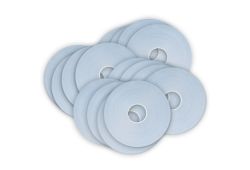 1/8&quot; x 3/8&quot; x 108&#039; Double Sided Glazing Tape - White - 16 Rolls