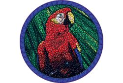 Parrot Mosaic POOLSAIC (various sizes)
