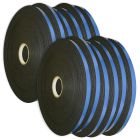 1/16" x 1/2" x 216' Double Sided Glazing Tape - Black - 12 Rolls
