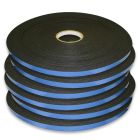 1/8&quot; x 1&quot; x 108&#039; Double Sided Glazing Tape - Black - 6 Rolls
