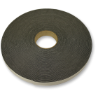 1/8&quot; x 1/2&quot; x 75&#039; PVC Foam Tape - Black - 12 Rolls