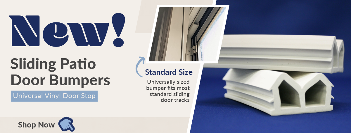 NEW! Universal Sliding Patio Door Bumpers