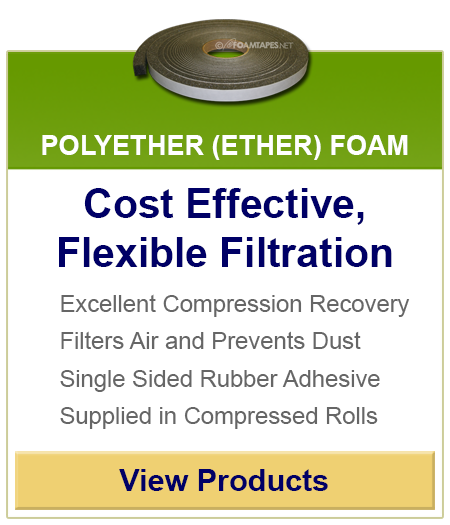 Polyether Urethane Foam Tape by Foamtapes.net