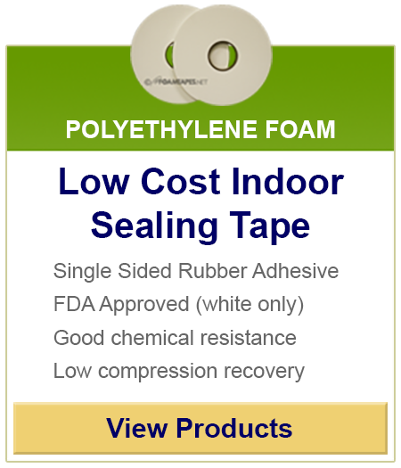 Polyethylene Gasket Tape by Foamtapes.net
